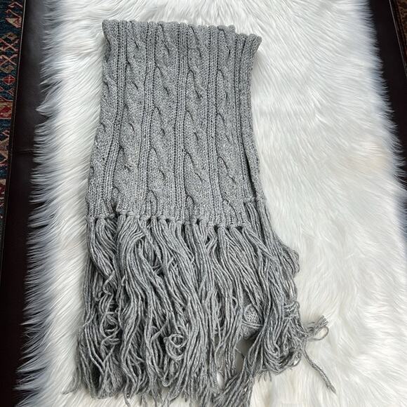 Wildfox Gray At Brunch Blanket Scarf - Picture 7 of 8